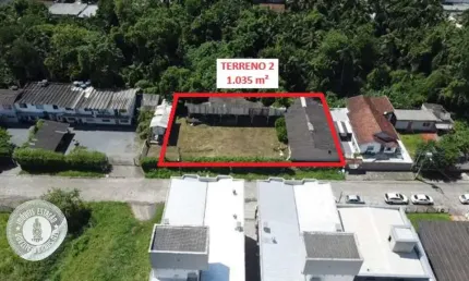 Terreno à venda no itoupava norte, blumenau , 1034 m2 por r$ 1.300.000