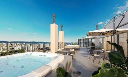 Apartamento com 1 quarto à venda na Rua Manoel Loureiro, 1150, Barreiros, São José