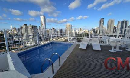 Apartamento com 1 quarto à venda na Governador Flávio Ribeiro Coutinho, 143, Manaíra, João Pessoa por R$ 245.000