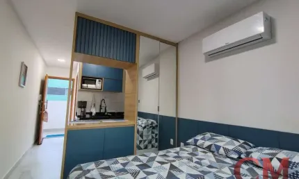 Apartamento com 1 quarto à venda na Deportista José Eduardo de Holanda, 725, Cabo Branco, João Pessoa por R$ 322.999