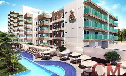 Apartamento com 2 quartos à venda na Aureanita Guimarães Siqueira, 32, Ponta de Campina, Cabedelo por R$ 1.063.567