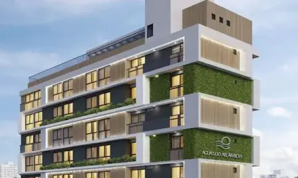 Apartamento com 1 quarto à venda na Vereador Antônio Pessoa da Rocha, 89, Cabo Branco, João Pessoa por R$ 348.000