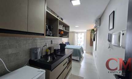 Apartamento com 1 quarto à venda na Oceano Pacífico, 1496, Intermares, Cabedelo por R$ 334.990