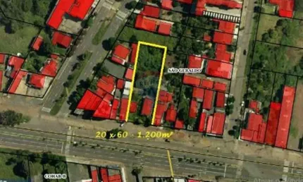TERRENO A VENDA - 1.200m² - AV DORIVAL CÂNDIDO LUZ DE OLIVEIRA, 3193