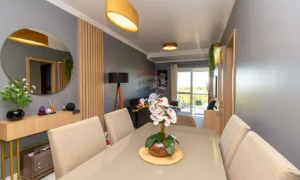 Apartamento à venda no condomínio grann hórus - sacada com churrasqueira - bairro dom feliciano – 2 quartos, 1 suíte