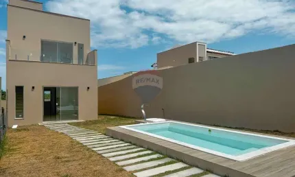 Casa à venda Condomínio Chácaras do Jacuípe - Barra do Jacuípe - Litoral Norte da Bahia