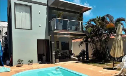 Casa em condomínio fechado com 4 quartos à venda na Estrada Do Coco, 23, Arembepe (Abrantes), Camaçari