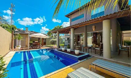 Casa à venda Condomínio Aldeias do Jacuípe - Barra do Jacuípe - Litoral Norte da Bahia - Camaçari