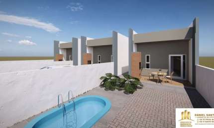 Casa com 2 quartos à venda na Bairro Carapibus, 5470, Carapibus, Conde, 120 m2 por R$ 189.900