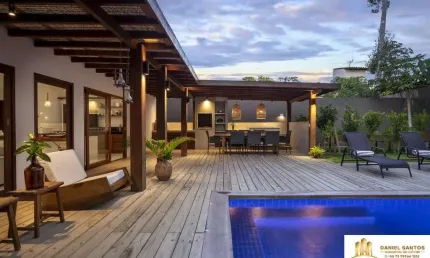 Casa em condomínio fechado com 6 quartos à venda na Bairro Trancoso, 7889, Trancoso, Porto Seguro, 265 m2 por R$ 3.000.000