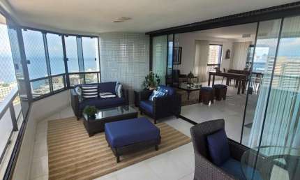Apartamento 4 Quartos para Venda em Salvador, Ondina, 4 dormitórios, 4 suítes, 6 banheiros, 5 vagas