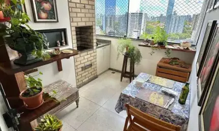Apartamento 4 Quartos para Venda em Salvador, Pituba, 4 dormitórios, 2 suítes, 3 banheiros, 2 vagas