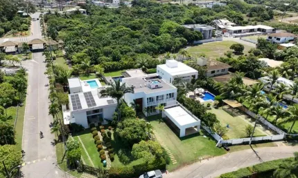 Casa em Condomínio para Venda em Camaçari, Interlagos (Abrantes), 5 dormitórios, 5 suítes, 6 banheiros, 5 vagas