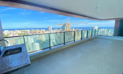 Apartamento 4 quartos para venda em salvador, caminho das árvores, 4 dormitórios, 4 suítes, 6 banheiros, 4 vagas