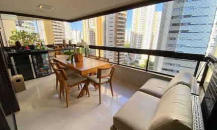 Apartamento 4 Quartos para Venda em Salvador, Horto Florestal, 4 dormitórios, 3 suítes, 4 banheiros, 3 vagas