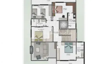 Apartamento com 4 quartos à venda na Rua dos Camarões, Balneário Rosa do Mar, Passo de Torres, 252 m2 por R$ 1.495.000