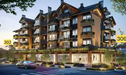 Apartamento com 2 quartos à venda na Rua Dona Carlinda, Centro, Canela