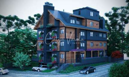 Apartamento com 1 quarto à venda na Rua Melvin Jones, Centro, Canela