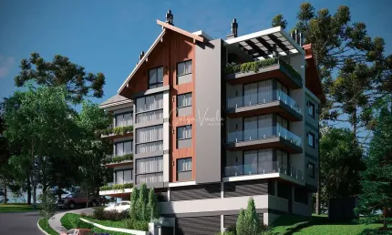 Apartamento com 1 quarto à venda na Rua Dona Francisca, Carniel, Gramado