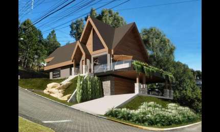 Apartamento com 3 quartos à venda na Rua Gentil Bonato esquina com Francisco A. Zati, Vale das Colinas, Gramado, 440 m2 por R$ 2.700.000