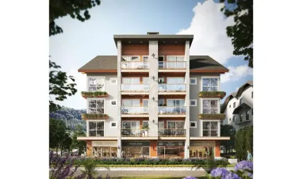 Apartamento com 2 quartos à venda na Rua Leopoldo Tissot, Várzea Grande, Gramado
