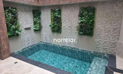Sobrado Novo em Pirituba - Vila Barreto) 3 suítes, Piscina