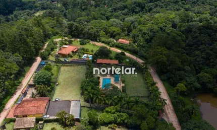 Chácara com 3 dormitórios à venda, 5000 m² por R$ 3.399.000,00 - Recanto dos Palmares - Atibaia/SP
