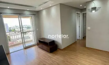 Apartamento a venda 57m² 2 quarto 2 banheiro 1 vaga fixa, lazer completo, mobiliado condominio terraço do campestre.