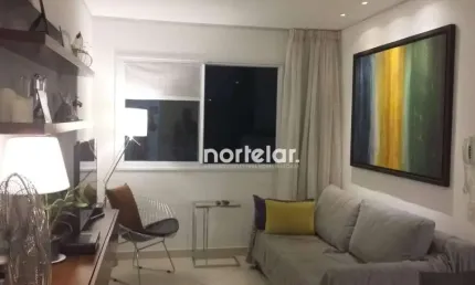 Apartamento mobiliado com 2 quartos à venda, 44 m² por r$ 350.000 - campos elíseos - são paulo/sp