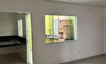 cobertura a venda 3 quarto 2 suites 2 vaga na rua boa vista  vila camilopolis  santo andré