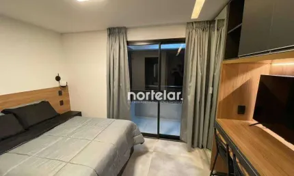 Studio Mobiliado com 1 quarto, 24 m² - venda - Centro - São Paulo/SP