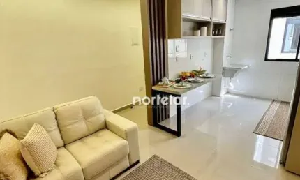 apartamento novo decorado 44m² 2 dormitorio  na vila Ester