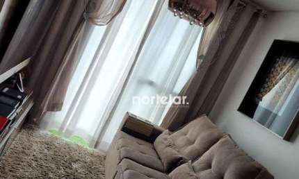 apartamento mobiliado a venda 95m² 2 dormitorio 1 vaga na rua Madri santo André