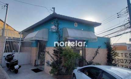 casa térrea a venda 2 dormitorio 4 vaga, edicula, salão comercial na freguesia