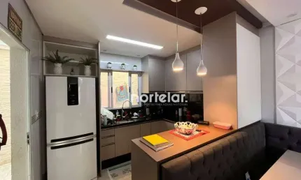 sobrado de 2 dormitorios - 2 suítes e 1 vaga, localizado em Laranjeiras, Caieiras - SP !  Sobrado de 2 dormitorios sendo 2 suítes com 1 sacada) sala d