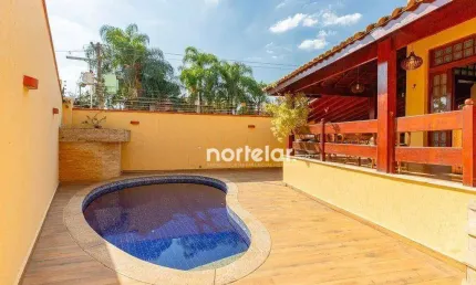 Sobrado com 4 dormitórios à venda, 462 m² por r$ 2.200.000,00 - city américa - são paulo/sp