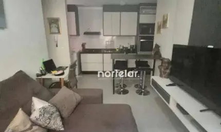 Apartamento com 1 quarto à venda, 37 m² por R$ 270.000 - Vila Isolina Mazzei - São Paulo/SP