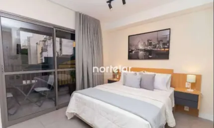 Apartamento com 1 dormitório à venda, 25 m² por R$ 370.000,00 - República - São Paulo/SP