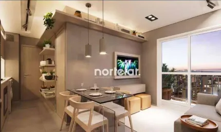 Apartamento a venda 41m² 2 dormitorio 1 vaga de garagem lazer completo a 450 metros do metro guilhermina