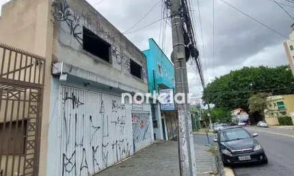 terreno a venda 400m² 10 de frente por 40 de fundo em Utinga Santo André