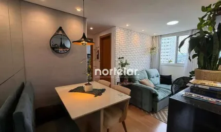 Apartamento com 2 quartos à venda, 43 m² por r$ 350.990 - jardim íris - são paulo/sp