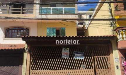 Sobrado com 3 dormitórios à venda, 206 m² por R$ 650.000,00 - Parque Nações Unidas - São Paulo/SP