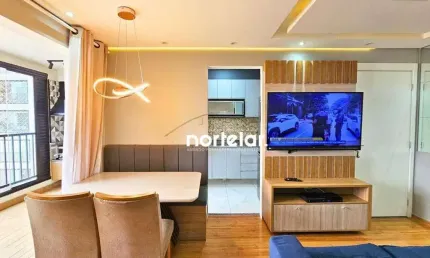 Apartamento – 2 Dormitórios, Sacada Gourmet – Condomínio Repletto, Vila Yolanda)  ?? Valor: R$ 459.900,00 ?? Área privativa: 48 m² ?? Vagas de garagem