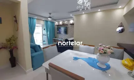Apartamento com 2 quartos à venda, 86 m² por R$ 580.000 - Vila Caiçara - Praia Grande/SP