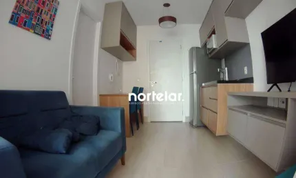 Apartamento com 1 dormitório para alugar, 41 m² por R$ 3.741,38/mês - Barra Funda - São Paulo/SP