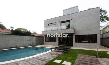 Sobrado com 4 dormitórios à venda, 496 m² por R$ 8.800.000,00 - Alto de Pinheiros - São Paulo/SP