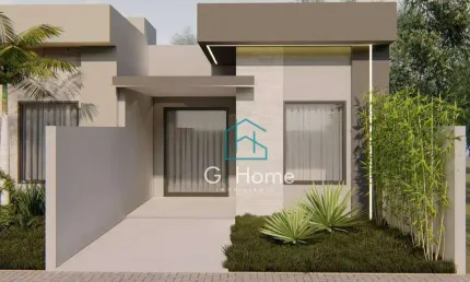 Ótima casa em construção com 3 dormitórios à venda, 88 m² por R$ 579.000 - Condomínio Morada das Flores - Cambé/PR