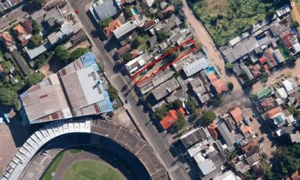Terreno à venda na Avenida Doutor Carlos Barbosa, 370, Azenha, Porto Alegre