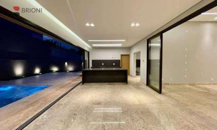 Sobrado alto padrão com 390m², 4 quartos, Condomínio Alphaville, em Ribeirão Preto/SP I Imobiliária em Ribeirão Preto I Brioni imóveis