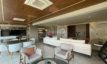 Apartamento alto padrão com 507m², 4 suítes à venda no Edifício Cidade de Paris em Ribeirão Preto/SP I Imobiliária Brioni imóveis
